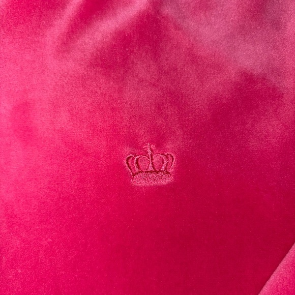 Juicy Couture Pink Velour Hoodie and Pants Set - Picture 8 of 8